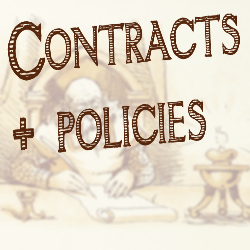 Contracts & policies
